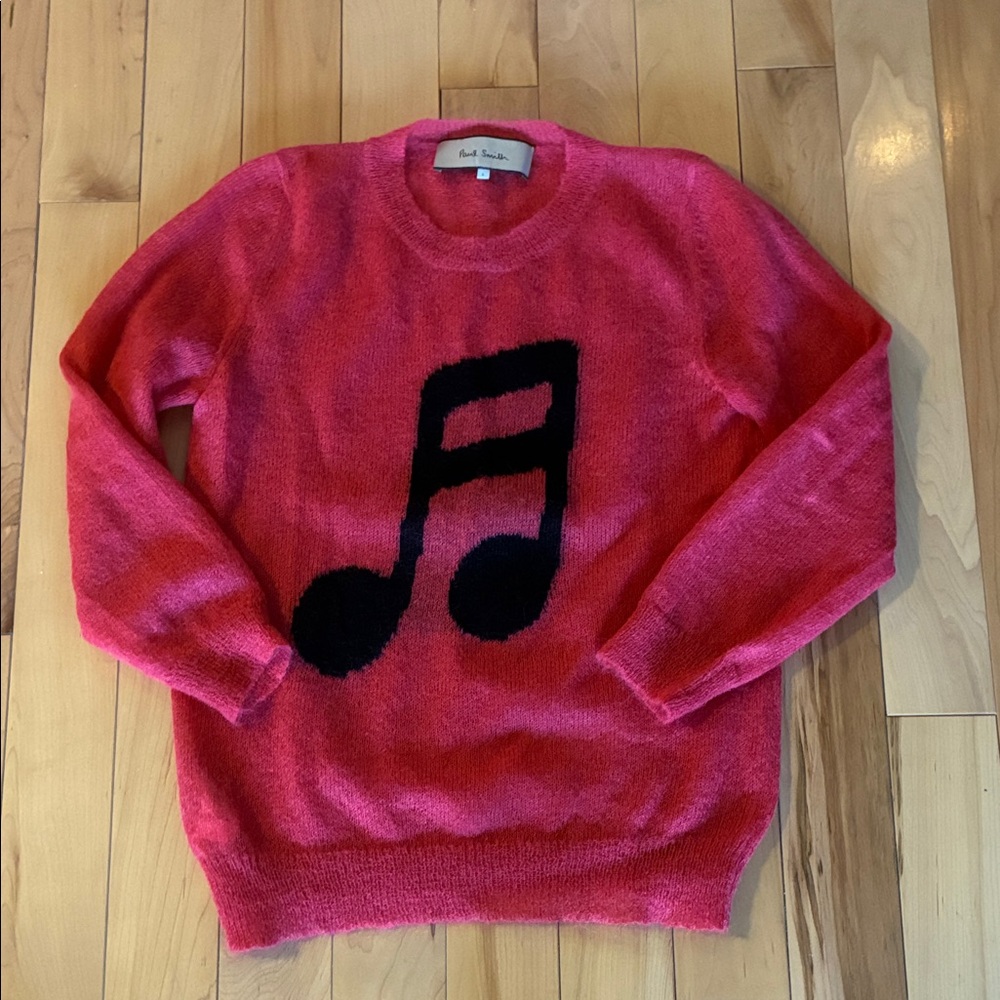 Paul Smith Pink Music Note sweater
